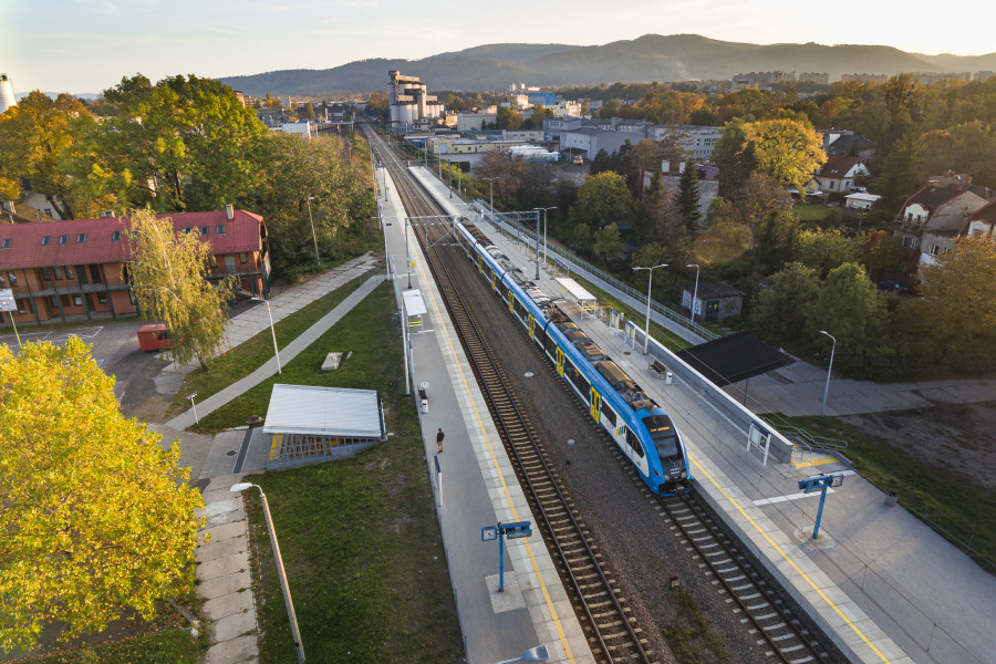 Linia kolejowa nr 139, odcinek Bielsko-Biała - Wilkowice